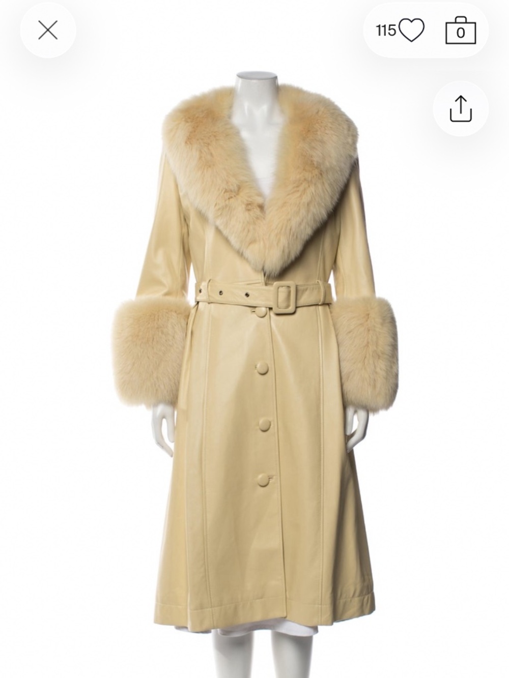 ISO Saks Potts Foxy Coat